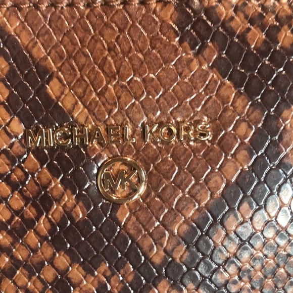 NWT Michael Kors Elson satchel w crossbody strap vegan leather dust bag 15x10x6 - Picture 2 of 11